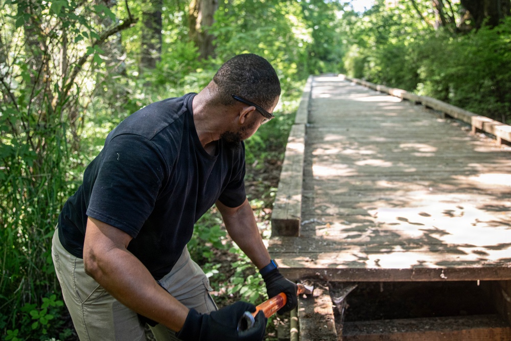 1st SFG(A) Allied Trade Specialists support Billy Frank Jr. Nisqually National Wildlife Refuge