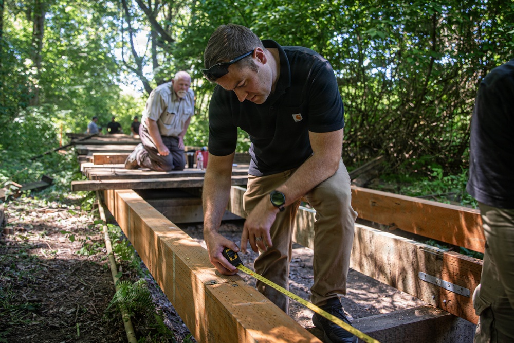 1st SFG(A) Allied Trade Specialists support Billy Frank Jr. Nisqually National Wildlife Refuge