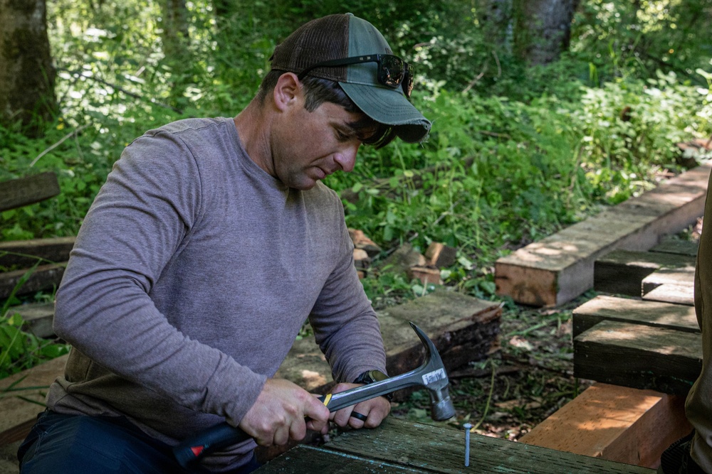 1st SFG(A) Allied Trade Specialists support Billy Frank Jr. Nisqually National Wildlife Refuge