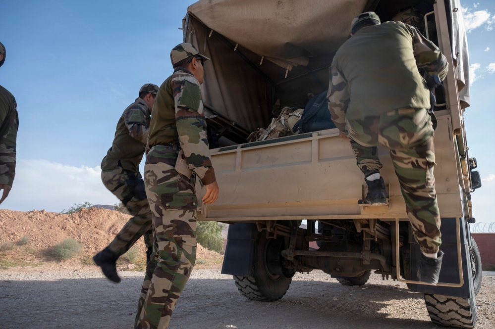 U.S. Special Forces, Royal Moroccan Armed Forces conduct Joint Combined Exchange Training