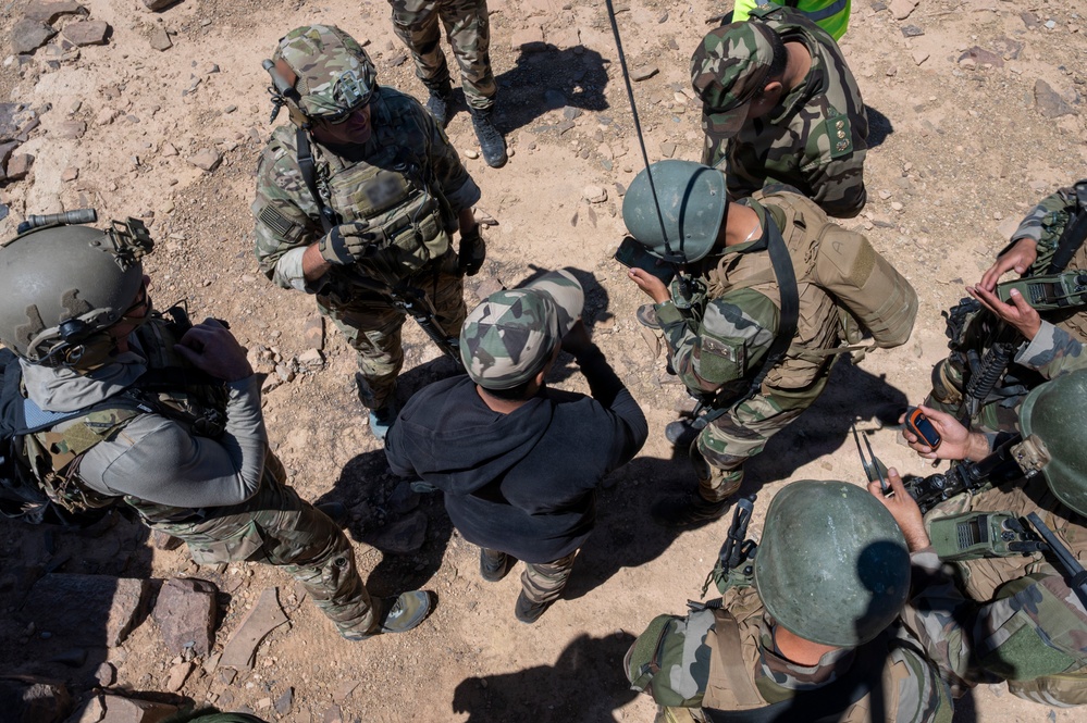 U.S. Special Forces, Royal Moroccan Armed Forces conduct Joint Combined Exchange Training
