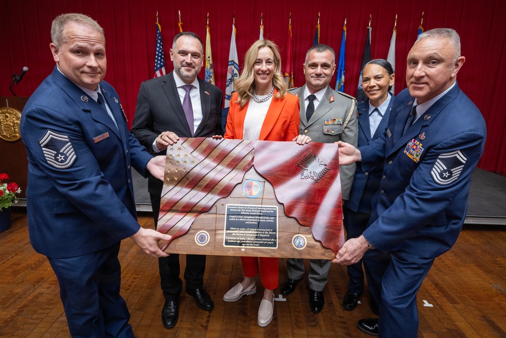 New Jersey - Albania celebrate 25 years as State Partners