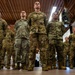 60th AES change of command ceremony