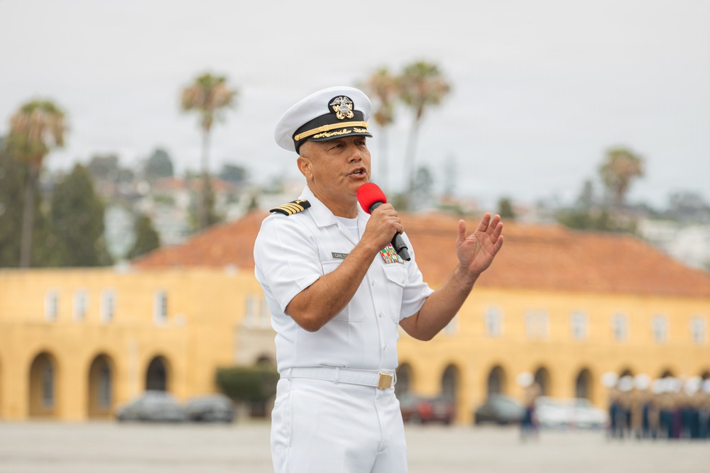 MCRDSD, WRR SgtMaj Relief and Appointment Ceremony
