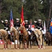 Marine Corps Mounted Color Guard participates in Elizabeth Stampede 2026