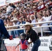 Marine Corps Mounted Color Guard participates in Elizabeth Stampede 2026