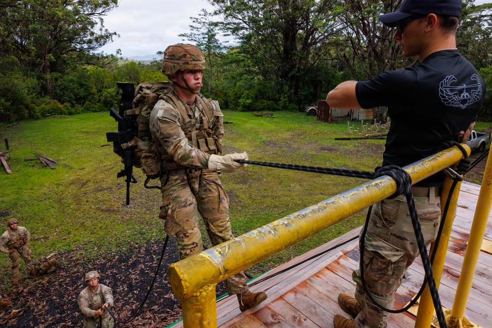 8th TSC BSC Rappel Training