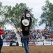 Marine Corps Mounted Color Guard participates in Elizabeth Stampede 2026