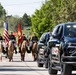 Marine Corps Mounted Color Guard participates in Elizabeth Stampede 2026
