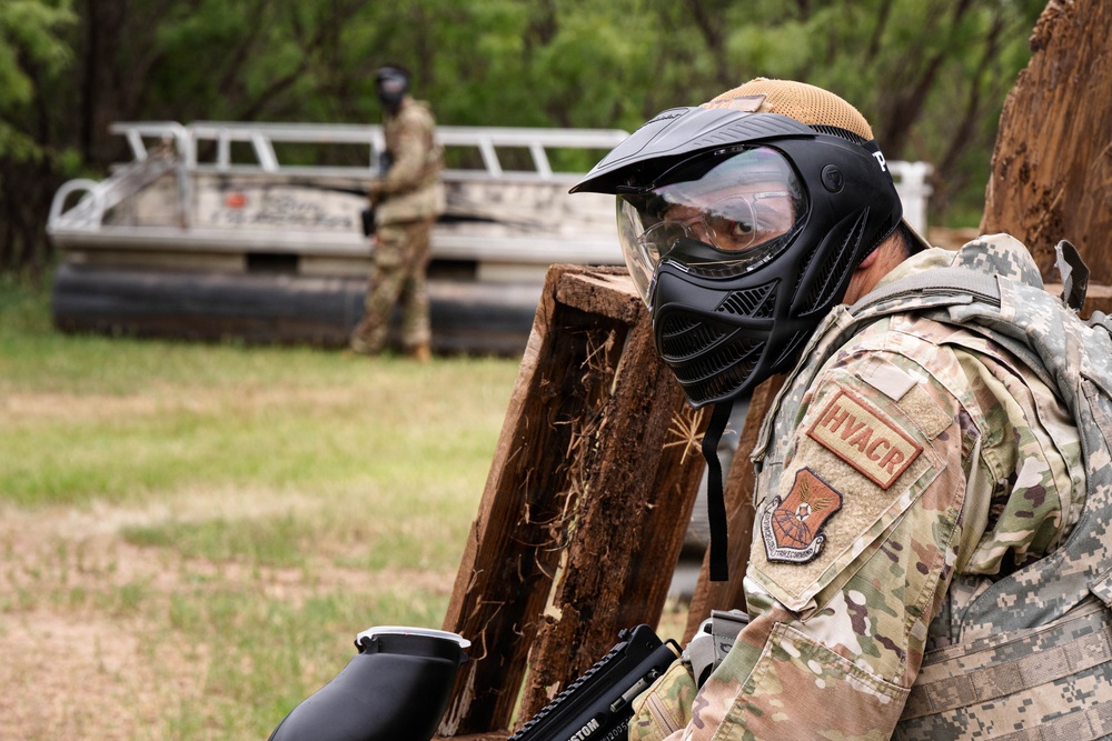 Dyess Prime BEEF Airmen test expeditionary combat skills during capture-the-flag exercise