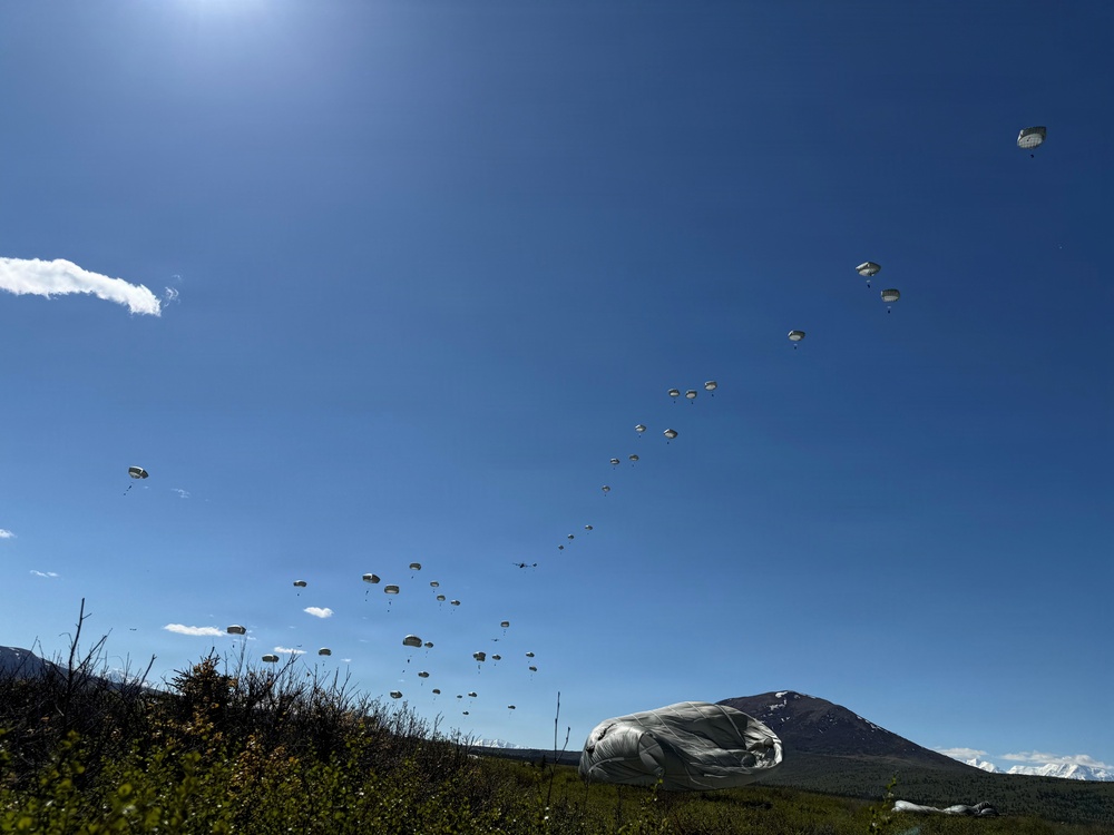 Paratroopers Execute Airborne Assault During Red Flag 26-2