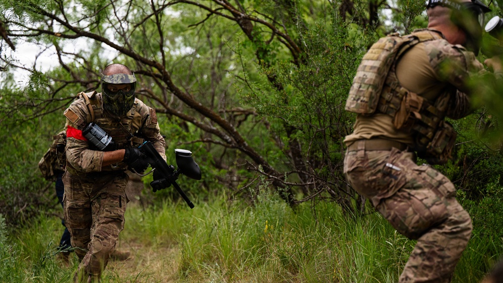 Dyess Prime BEEF Airmen test expeditionary combat skills during capture-the-flag exercise