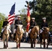 Marine Corps Mounted Color Guard participates in Elizabeth Stampede 2026