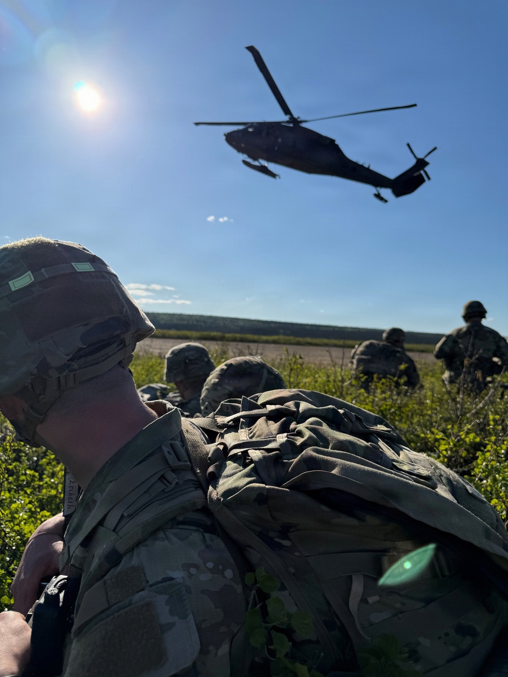 11th Airborne Division Fire Support Officer Prepares for Air Assault at Red Flag 26-2