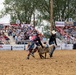 Marine Corps Mounted Color Guard participates in Elizabeth Stampede 2026