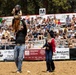 Marine Corps Mounted Color Guard participates in Elizabeth Stampede 2026