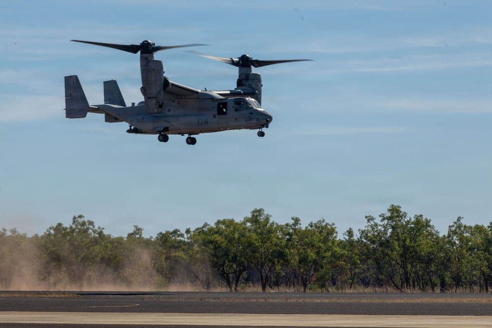 Exercise Diamond Storm 26: MRF-D aircraft arrive