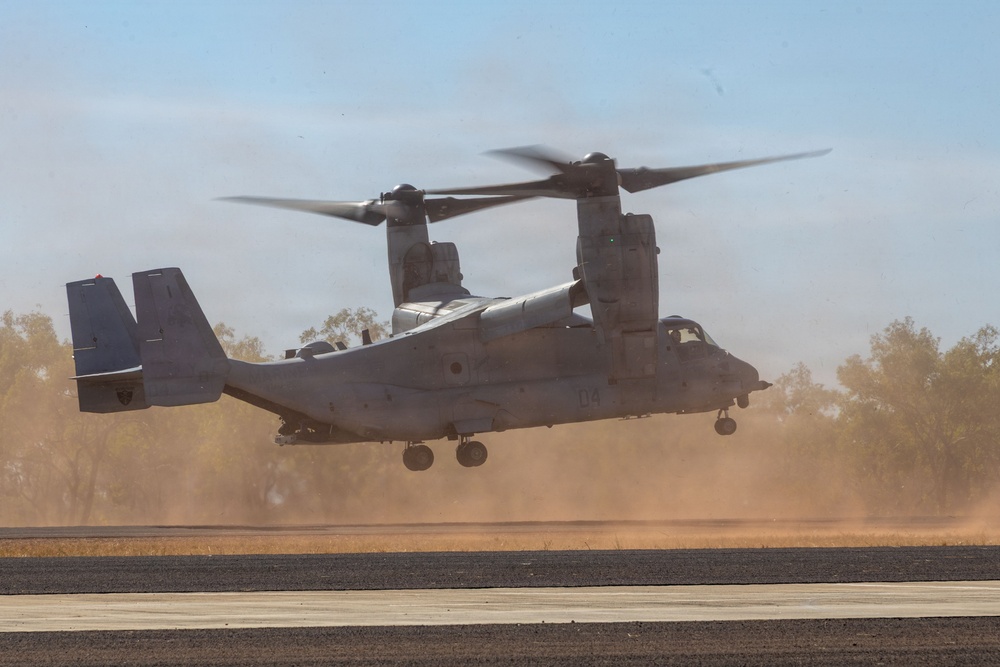 Exercise Diamond Storm 26: MRF-D aircraft arrive