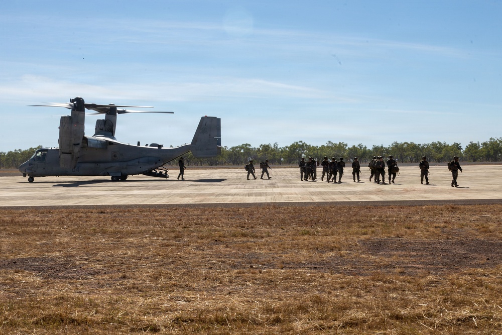 Exercise Diamond Storm 26: MRF-D aircraft arrive