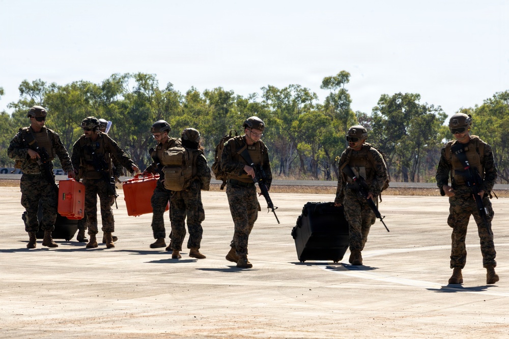 Exercise Diamond Storm 26: MRF-D aircraft arrive