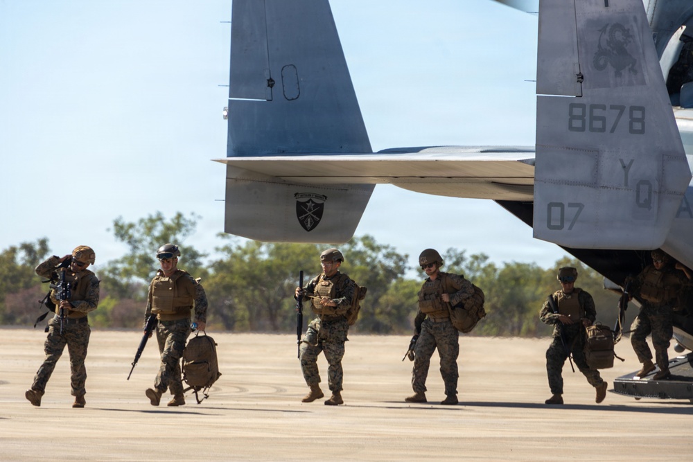Exercise Diamond Storm 26: MRF-D aircraft arrive
