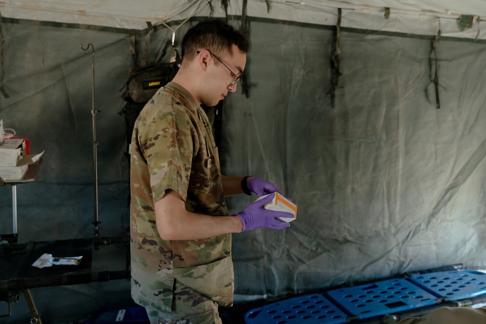 Medical Detachment participates in exercise Desert Forge 2026