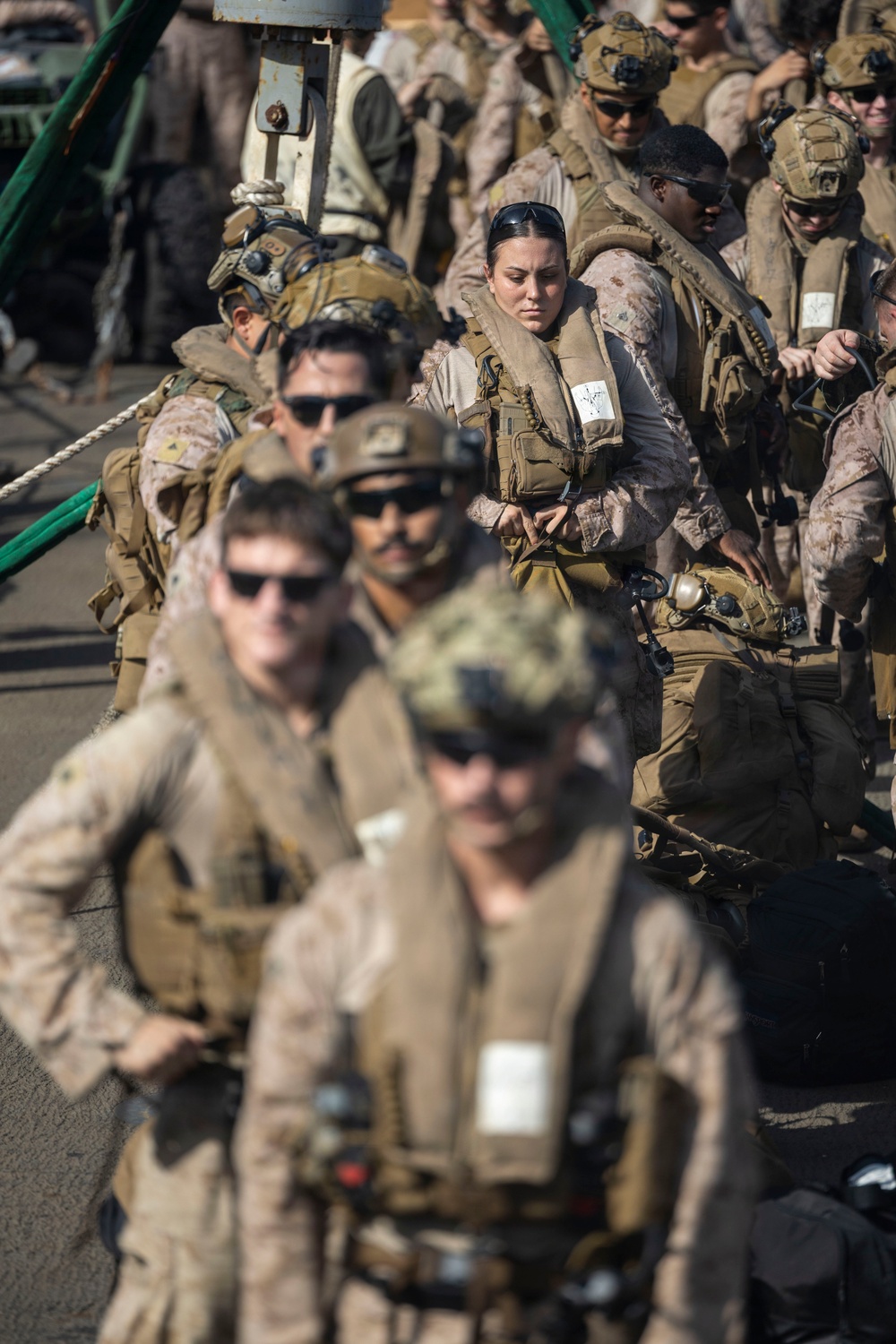 USS Comstock Conducts Flight Quarters