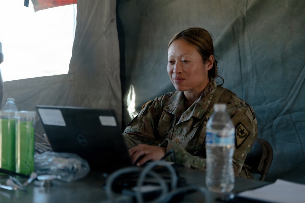 Medical Detachment participates in exercise Desert Forge 2026