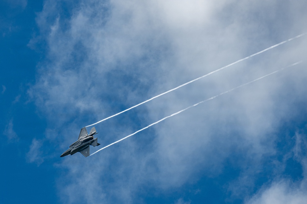 Lightning in the skies: F-35As soar over Misawa