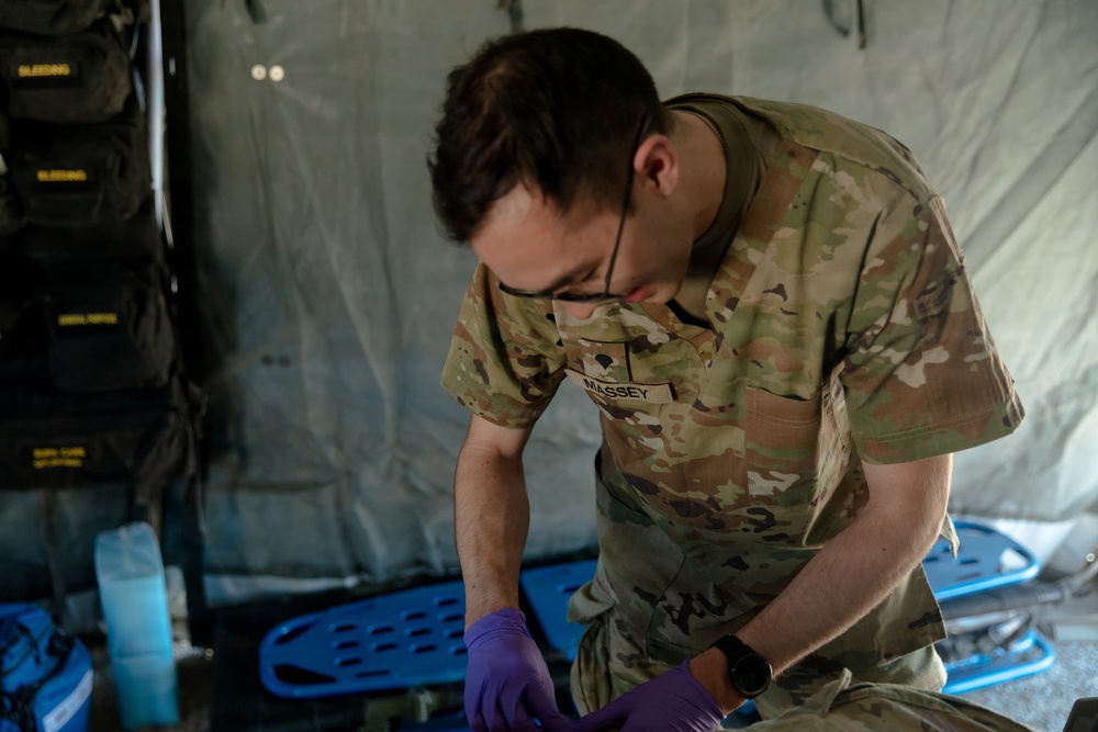 Medical Detachment participates in exercise Desert Forge 2026