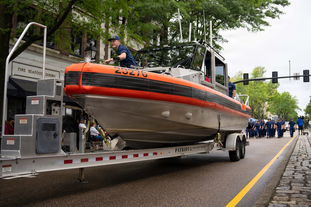 U.S. Coast Guard East District takes part in Memorial Day Parade
