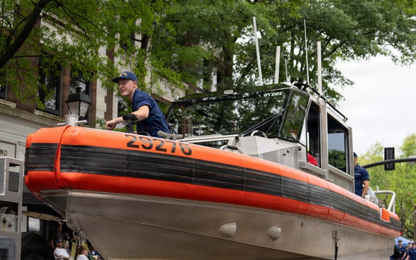 U.S. Coast Guard East District takes part in Memorial Day Parade