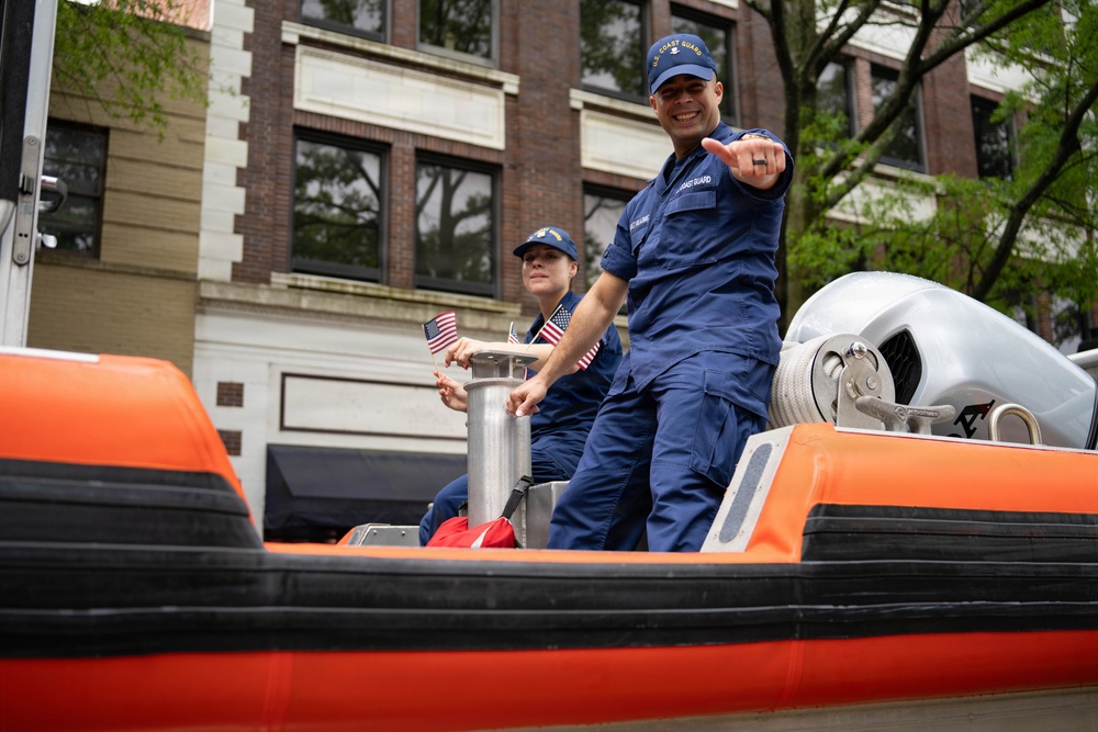 U.S. Coast Guard East District takes part in Memorial Day Parade