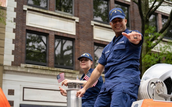 U.S. Coast Guard East District takes part in Memorial Day Parade