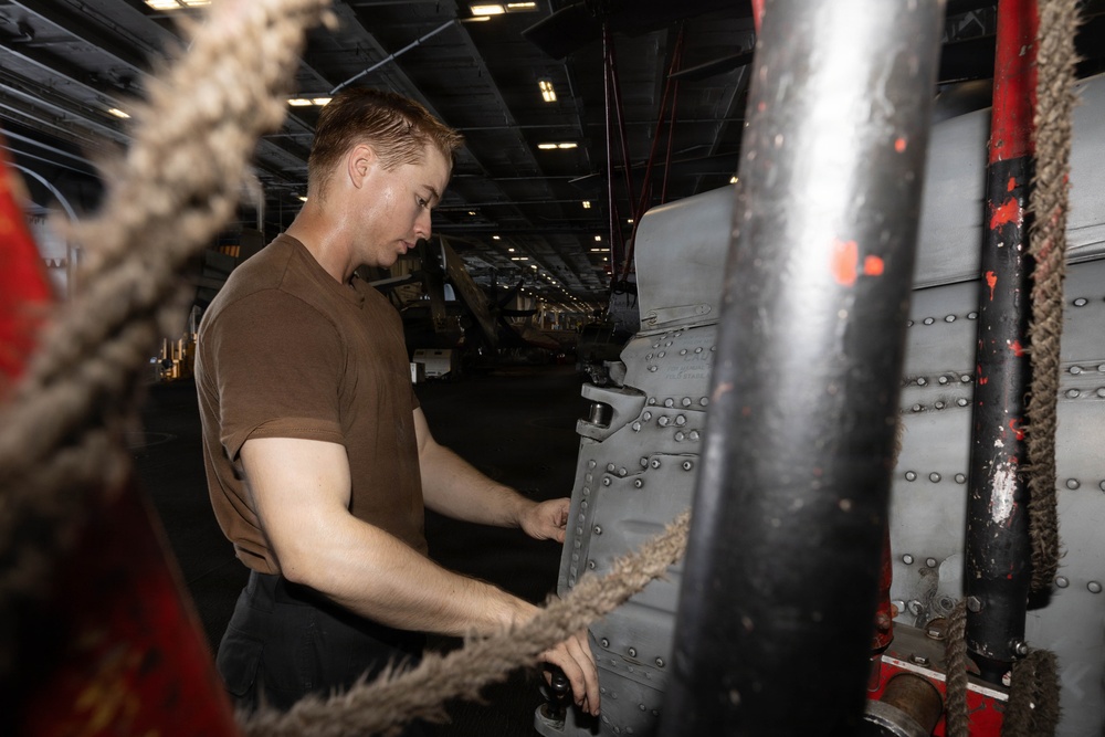 George H.W. Bush Aircraft Maintenance