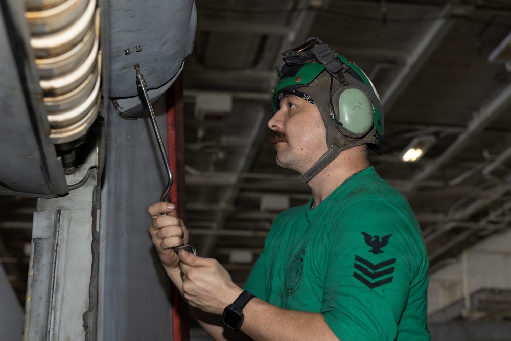 George H.W. Bush Aircraft Maintenance
