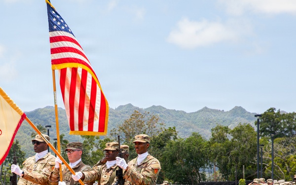 25th Division Sustainment Support Battalion Change of Command Ceremony