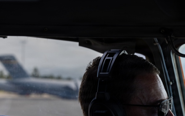 15th Wing Commander Col. Garrett Fisher’s fini flight