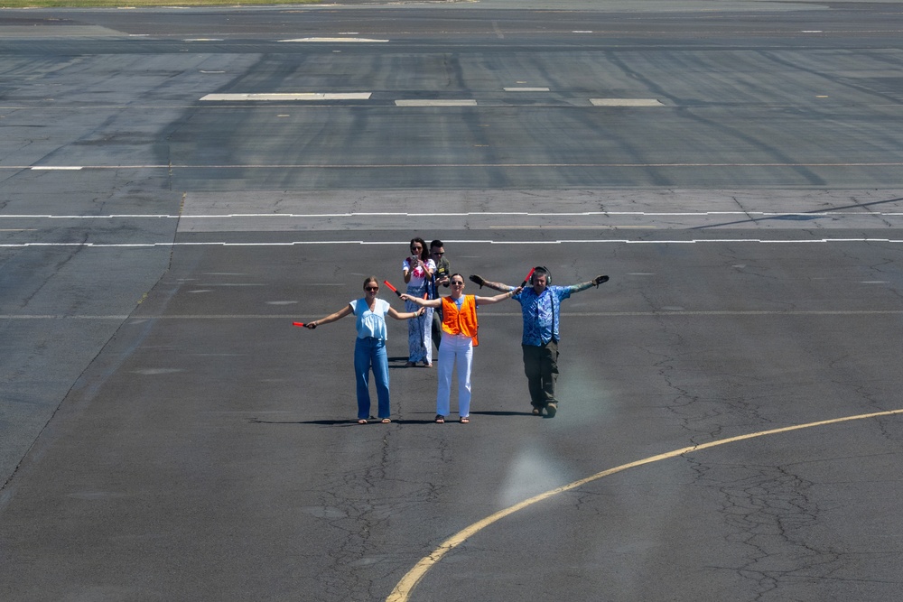 15th Wing Commander Col. Garrett Fisher’s fini flight