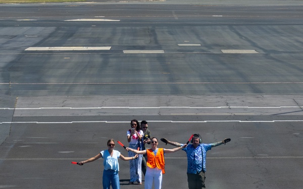 15th Wing Commander Col. Garrett Fisher’s fini flight
