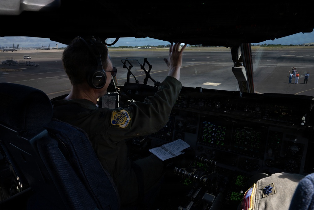 15th Wing Commander Col. Garrett Fisher’s fini flight