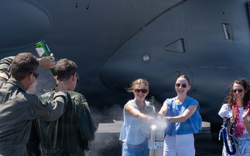 15th Wing Commander Col. Garrett Fisher’s fini flight