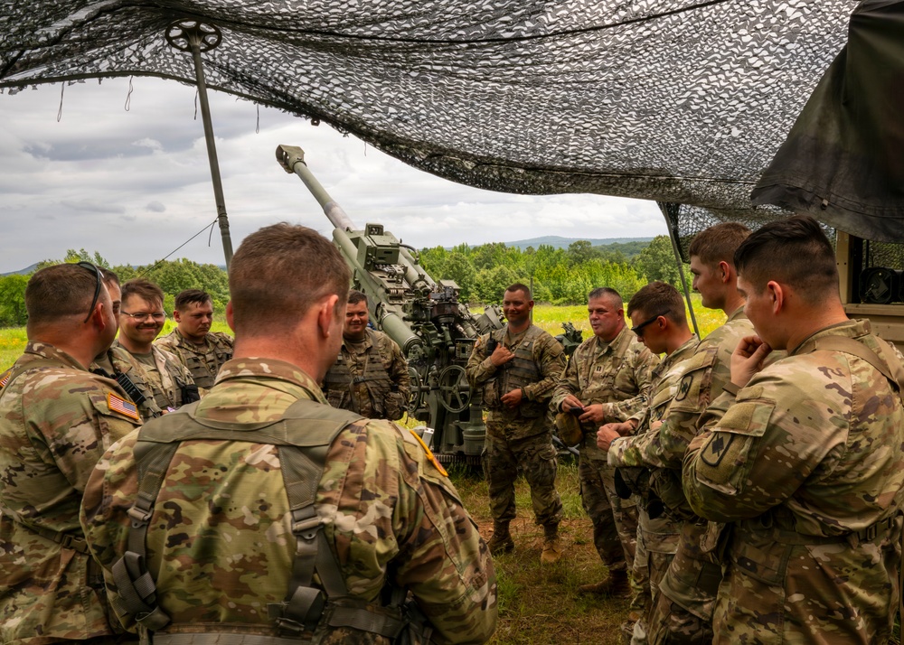 Chaplain On The Gun Line