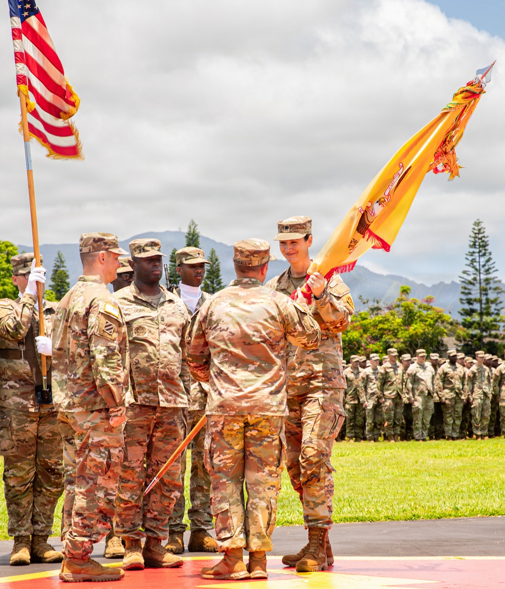 25th Division Sustainment Support Battalion Change of Command Ceremony