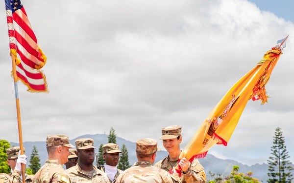 25th Division Sustainment Support Battalion Change of Command Ceremony