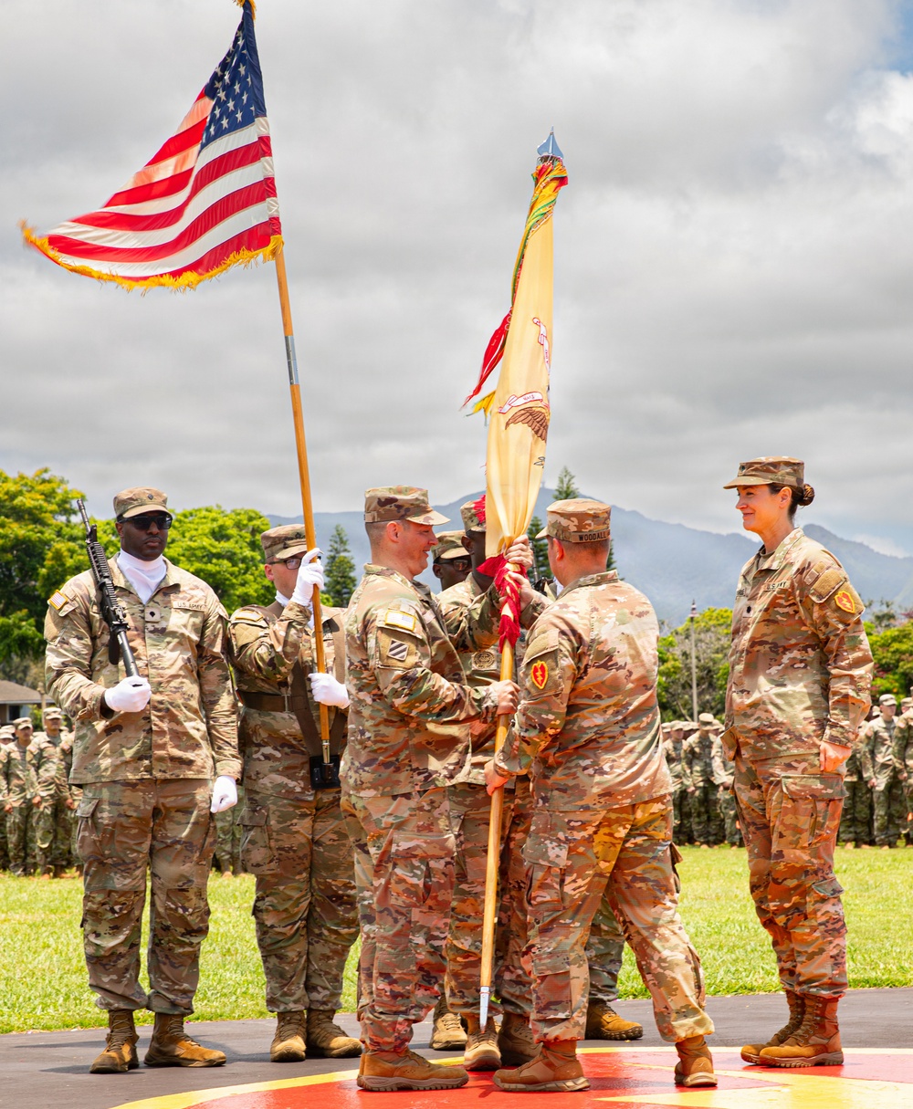 25th Division Sustainment Support Battalion Change of Command Ceremony