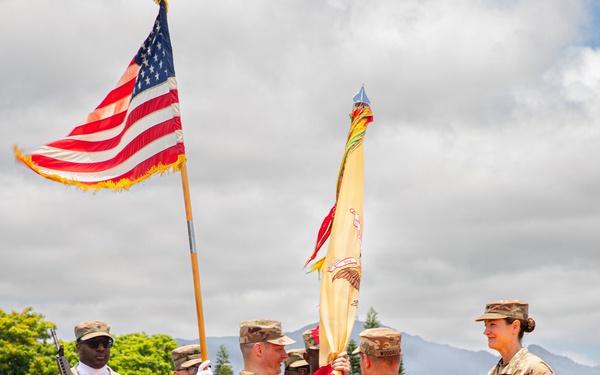 25th Division Sustainment Support Battalion Change of Command Ceremony