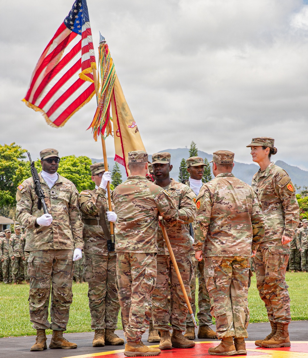 25th Division Sustainment Support Battalion Change of Command Ceremony