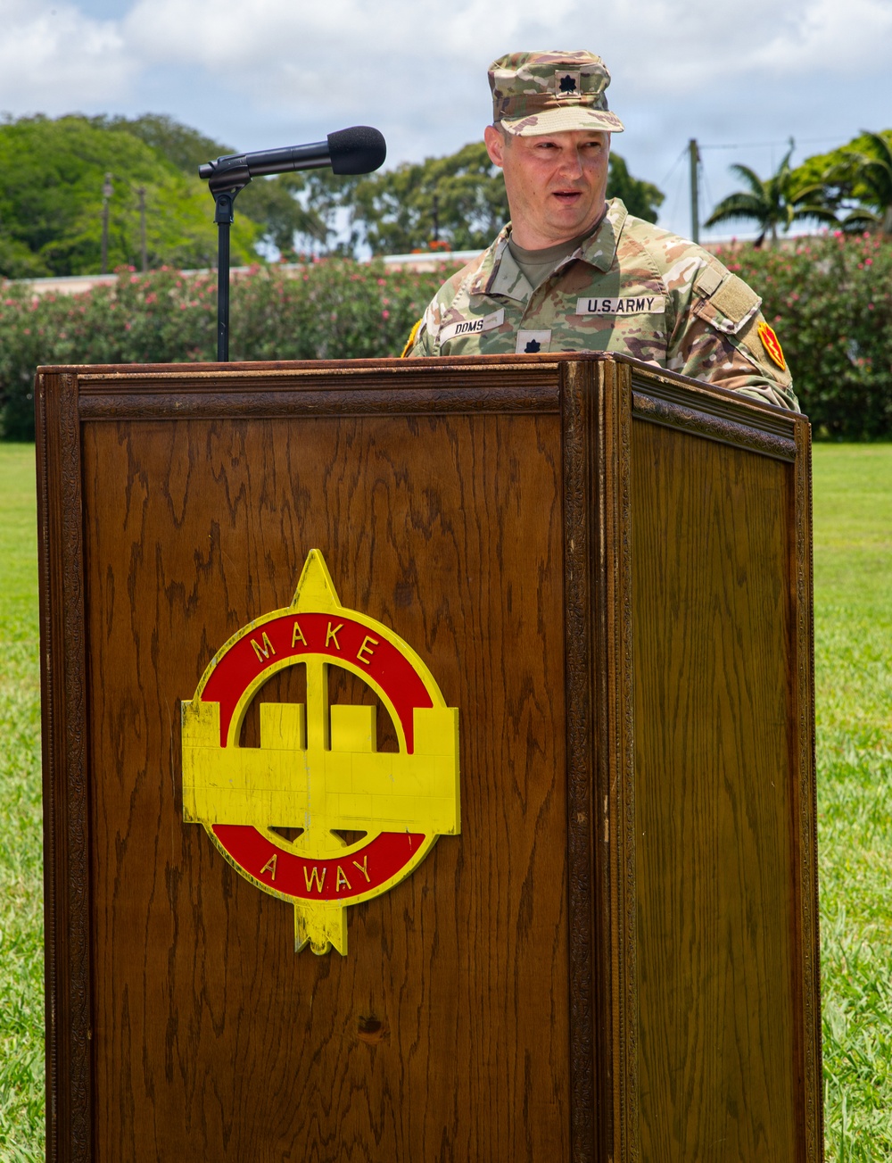 25th Division Sustainment Support Battalion Change of Command Ceremony