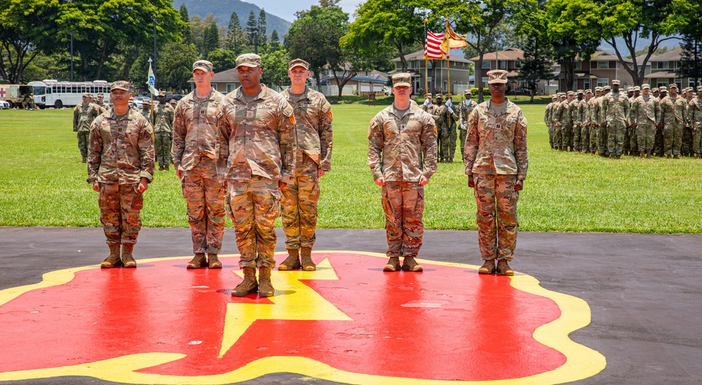 25th Division Sustainment Support Battalion Change of Command Ceremony